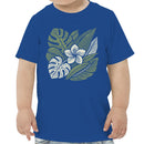 Toddler's Tropical Botanical Floral T-shirt