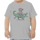 Toddler's Cowboy Raccoon Riding Alligator T-shirt