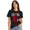 Avril Lavigne Let Go Distressed Star Women's T-shirt