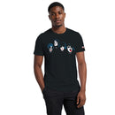 Rock Band Face Paint Men's T-shirt