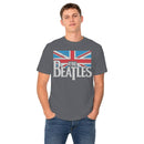 The Beatles Union Jack Flag Men's T-shirt