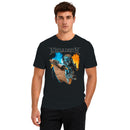 Megadeth Skeleton Flames Men's T-shirt