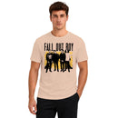 Four Silhouetted Figures Urban Alley Men's T-shirt