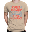 Proud Teacher of Tiny Humans Men's T-shirt