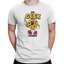 One Geek Cookie Cartoon Pun Men's T-shirt