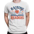 Men's T-shirt - Raising Readers Smiling Apple Design
