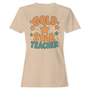 Women's T-shirt Gold Star Teacher Appreciation