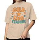Women's T-shirt Gold Star Teacher Appreciation
