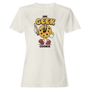Funny Cartoon Pun Women's T-shirt - One Geek Cookie
