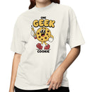 Funny Cartoon Pun Women's T-shirt - One Geek Cookie