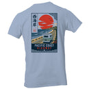 Pacific Coast Highway Retro Sunset Men's T-shirt