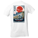 Pacific Coast Highway Retro Sunset Men's T-shirt