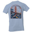San Francisco Koi Bridge Japanese Art Men's T-shirt