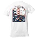 San Francisco Koi Bridge Japanese Art Men's T-shirt