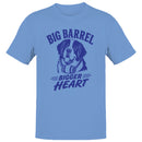 Saint Bernard Men's T-shirt - Big Barrel Bigger Heart