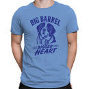 Saint Bernard Men's T-shirt - Big Barrel Bigger Heart