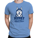 Husky In All The Right Places Men's T-shirt