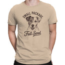 Small Package Full Send Dog Quote Men's T-shirt