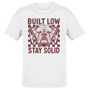 Built Low Stay Solid Bulldog Men's T-shirt