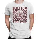 Built Low Stay Solid Bulldog Men's T-shirt