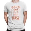 Small Dog Big Attitude Men's T-shirt