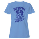 Saint Bernard Women's T-shirt - Big Barrel Bigger Heart