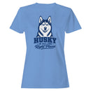 Funny Quote Women's T-shirt - Husky In All The Right Places