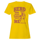 Herd You Were Talking About Me Dog Women's T-shirt