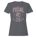 Women's T-shirt: Fancy Outside, Feral Inside