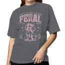 Women's T-shirt: Fancy Outside, Feral Inside