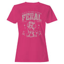Women's T-shirt: Fancy Outside, Feral Inside