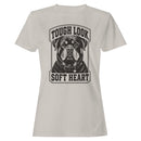 Dog Lover Women's T-shirt - Tough Look Soft Heart