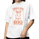 Small Dog Big Attitude Women's Hoodie