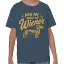 Ask Me About My Wiener Dachshund Youth T-shirt