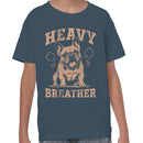 Heavy Breather French Bulldog Youth T-shirt