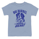 Saint Bernard Youth's T-shirt - Big Barrel Bigger Heart