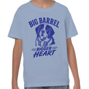 Saint Bernard Youth's T-shirt - Big Barrel Bigger Heart