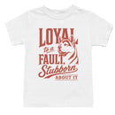 Youth's T-shirt: Loyal to a Fault Dog Quote