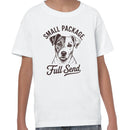 Youth's T-shirt - Small Package Full Send Dog Quote
