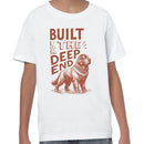 Newfoundland Dog Youth T-shirt - Built for the Deep End
