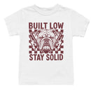 Built Low Stay Solid Bulldog Youth T-shirt
