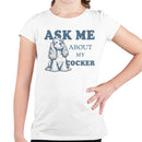 Ask Me About My Cocker Spaniel Youth T-shirt