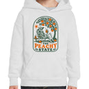 Peachy State Skeleton Youth Hoodie