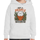 Not a People Person Today Cat Cactus Youth Hoodie