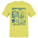 Overthinking Everything Cat Comic Men's T-shirt