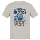 Coffee Cat Men's T-shirt - Don't Look In My Direction
