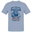 Coffee Cat Men's T-shirt - Don't Look In My Direction