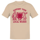 Support Your Local Weirdo Cryptids Men's T-shirt