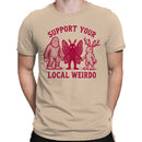 Support Your Local Weirdo Cryptids Men's T-shirt
