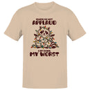 Men's T-shirt: Please Do Not Applaud I'm Doing My Worst